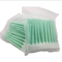 cleaning swab for printer head with isopropyl alcohol solvent swab foam tip